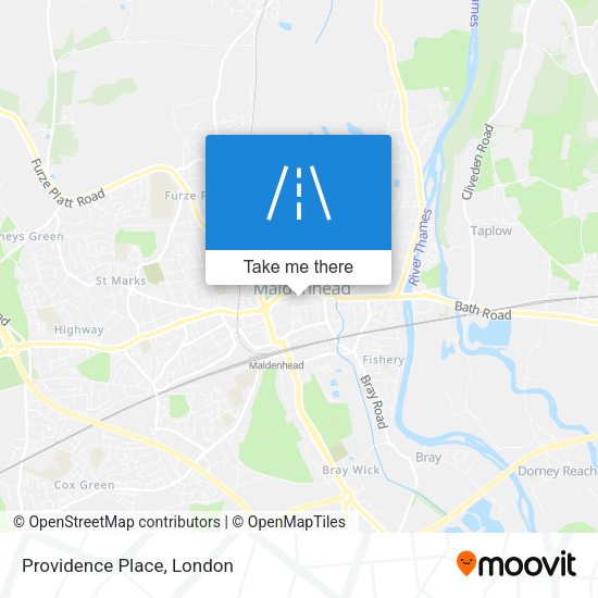 Providence Place map