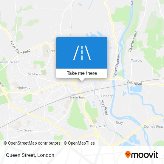 Queen Street map