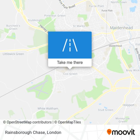 Rainsborough Chase map