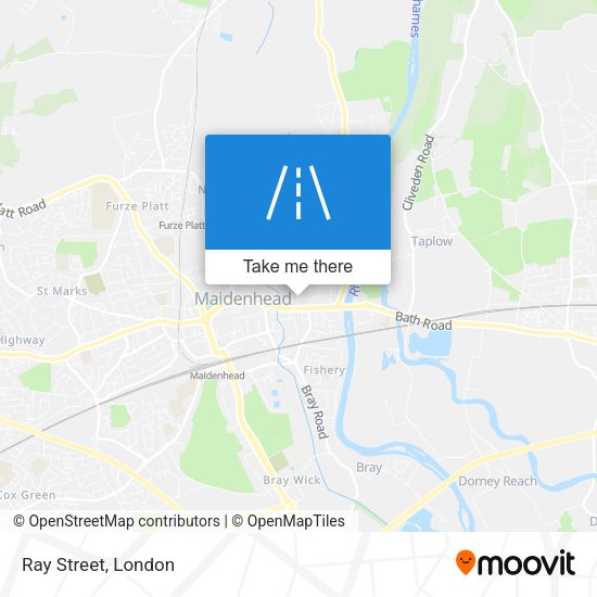 Ray Street map