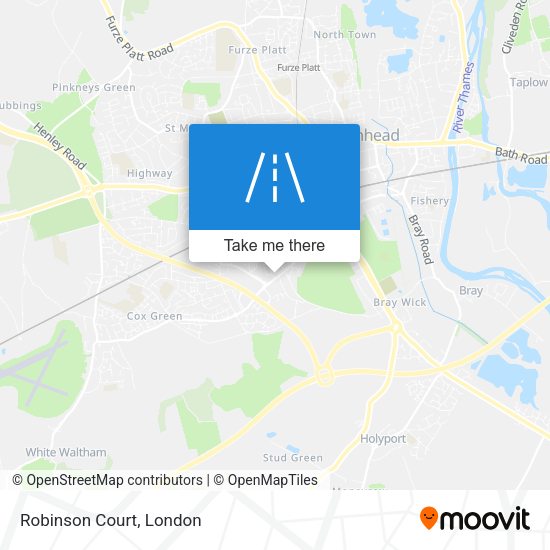 Robinson Court map