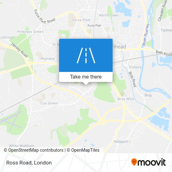 Ross Road map