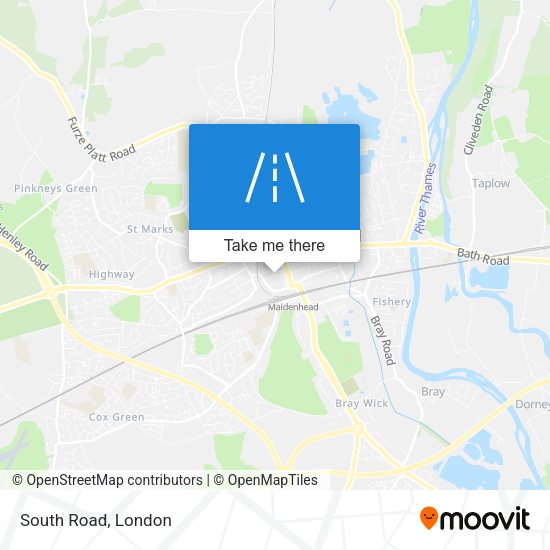 South Road map
