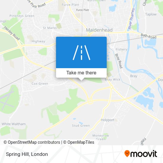 Spring Hill map