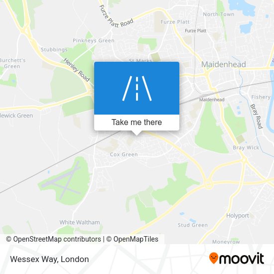 Wessex Way map