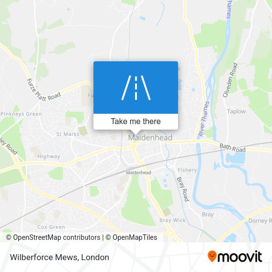 Wilberforce Mews map