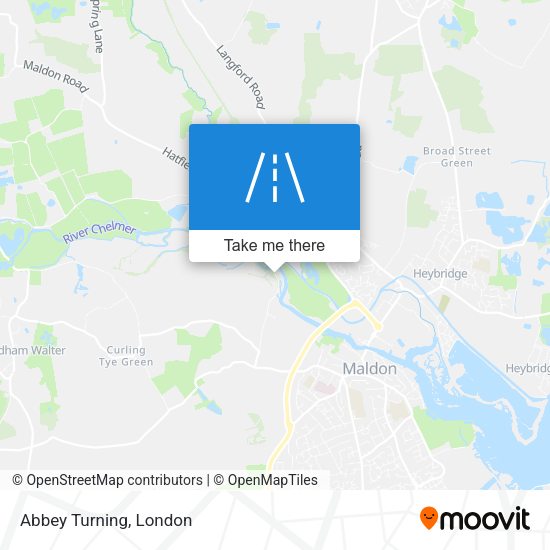 Abbey Turning map