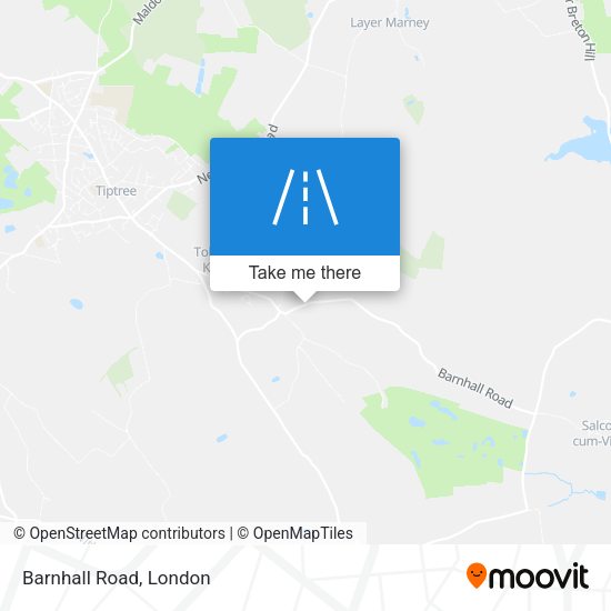 Barnhall Road map