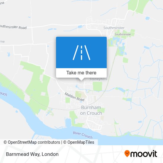 Barnmead Way map