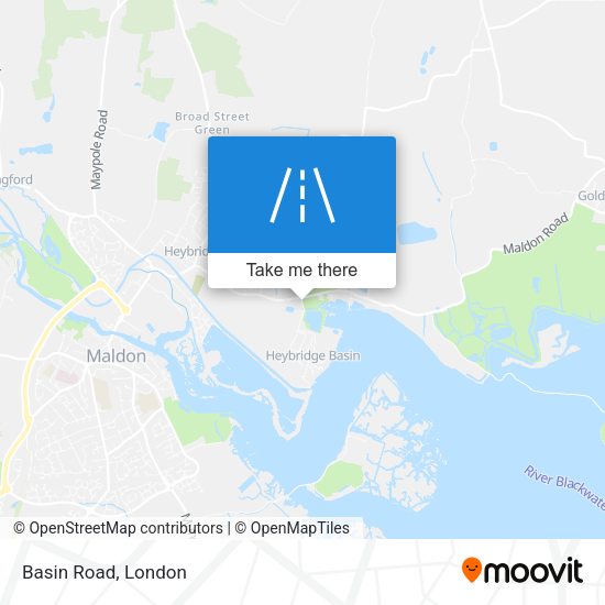 Basin Road map