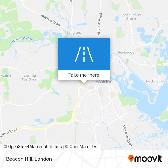 Beacon Hill map