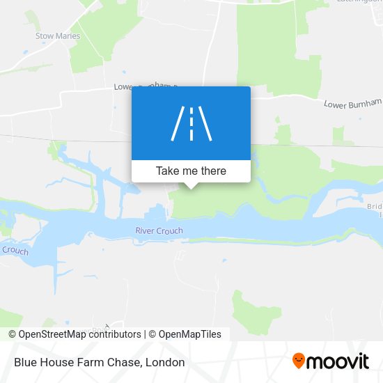 Blue House Farm Chase map