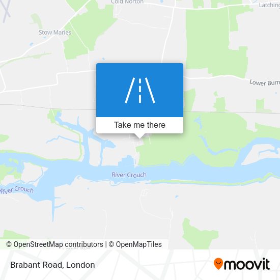 Brabant Road map