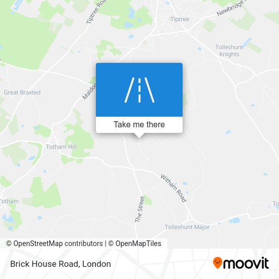 Brick House Road map