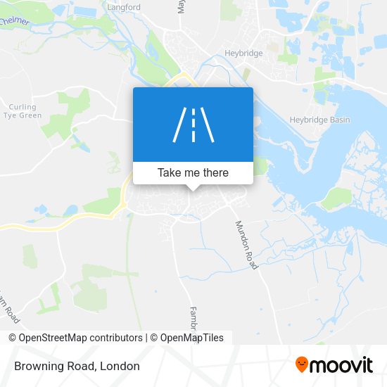 Browning Road map