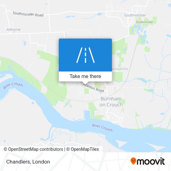 Chandlers map