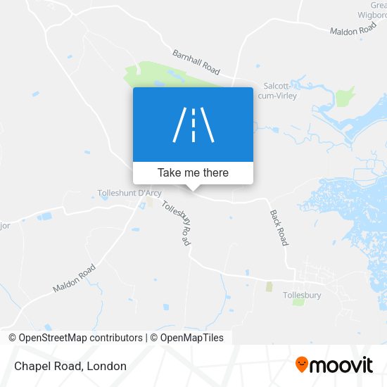 Chapel Road map