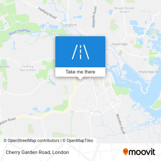 Cherry Garden Road map