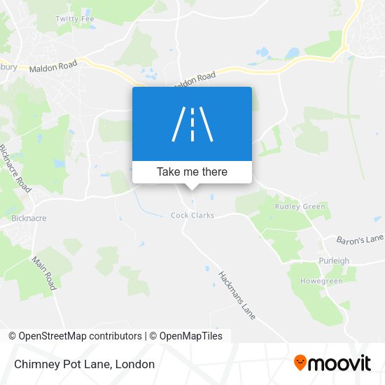 Chimney Pot Lane map