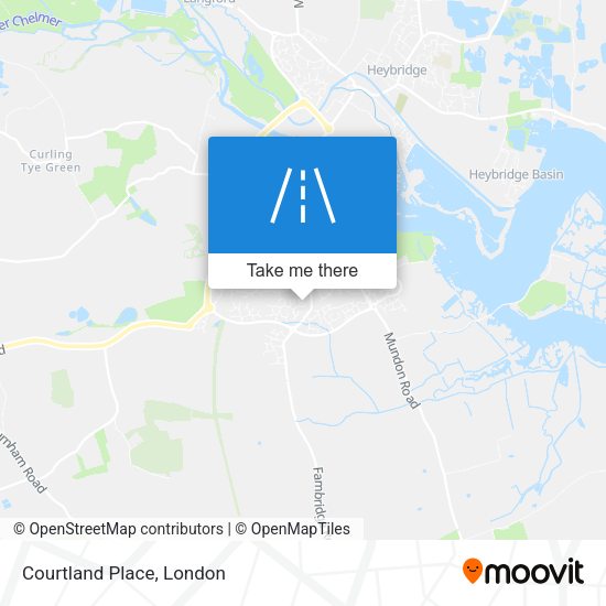 Courtland Place map