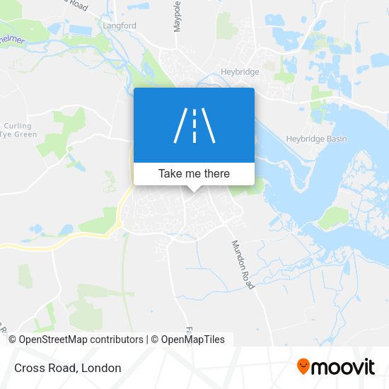 Cross Road map