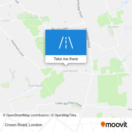Crown Road map