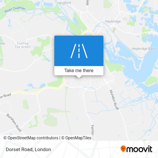 Dorset Road map