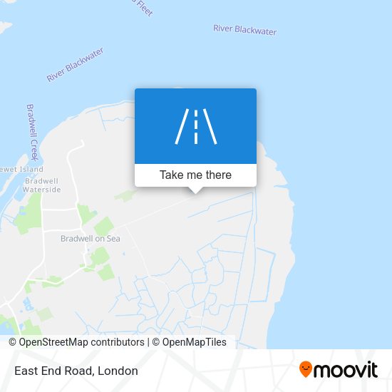 East End Road map