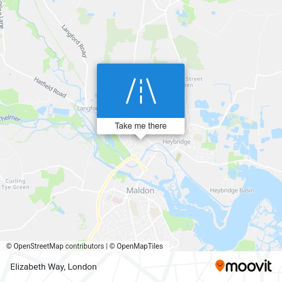 Elizabeth Way map