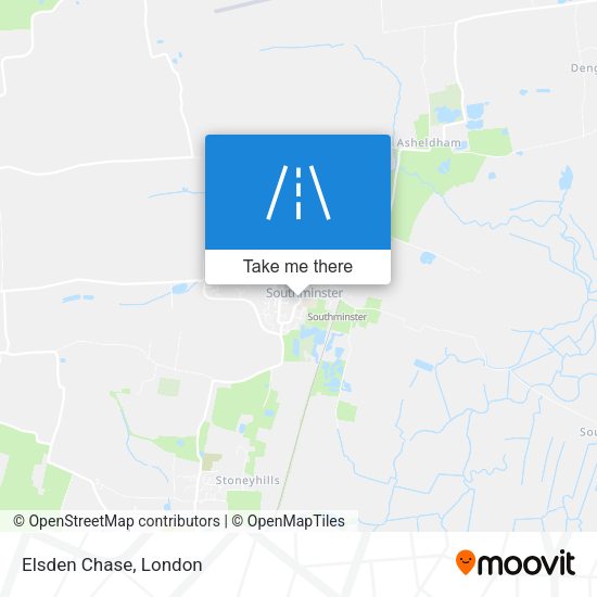 Elsden Chase map