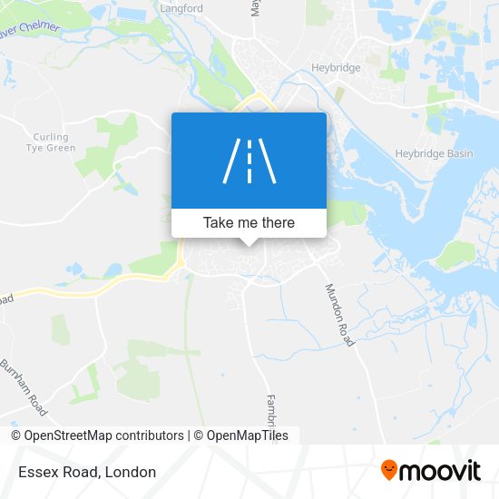 Essex Road map