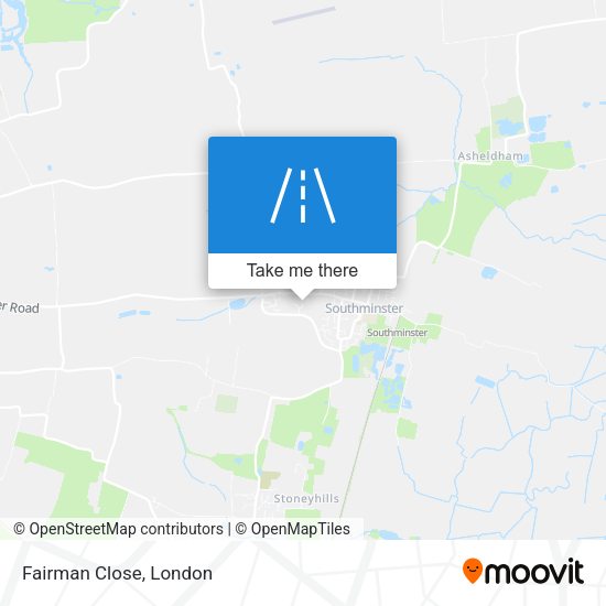 Fairman Close map