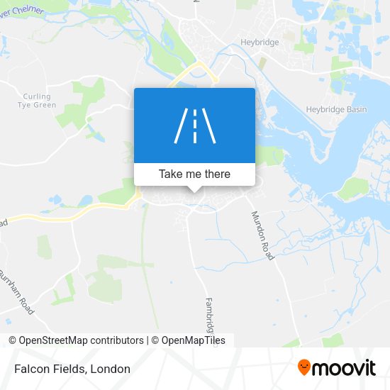 Falcon Fields map