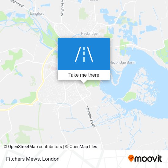 Fitchers Mews map