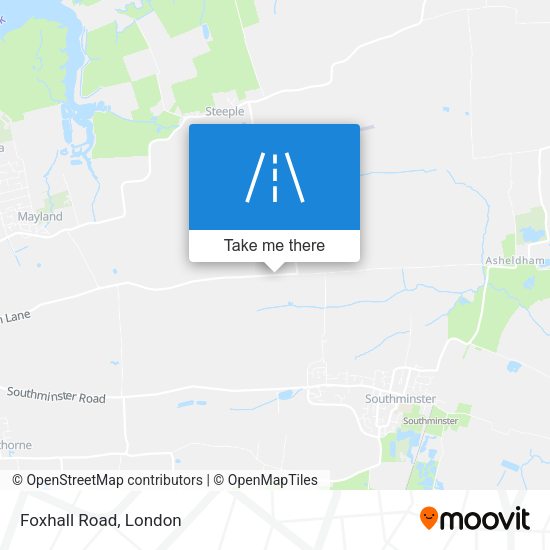 Foxhall Road map