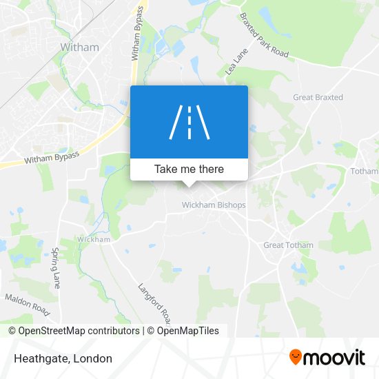 Heathgate map