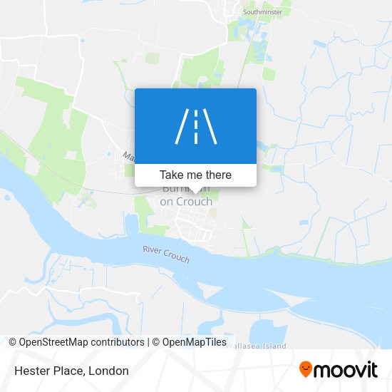 Hester Place map