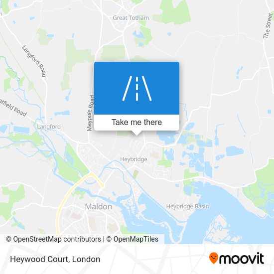Heywood Court map