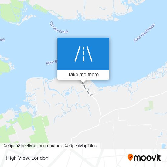 High View map