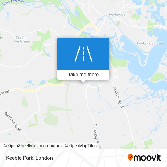Keeble Park map