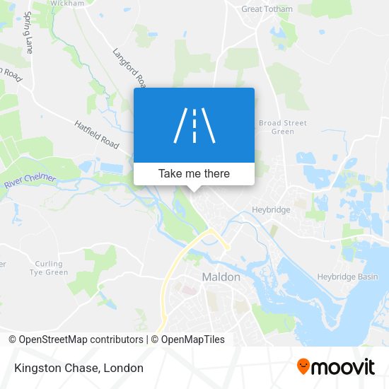 Kingston Chase map