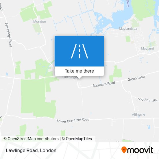 Lawlinge Road map