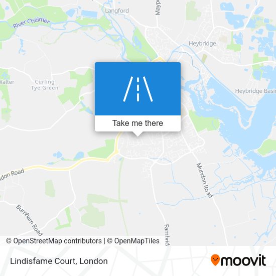 Lindisfame Court map