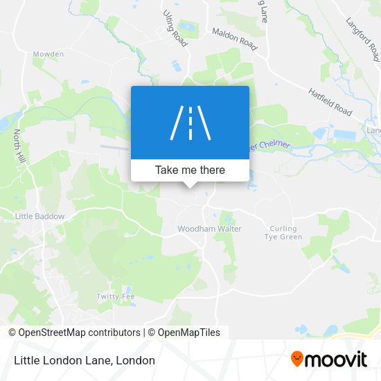 Little London Lane map