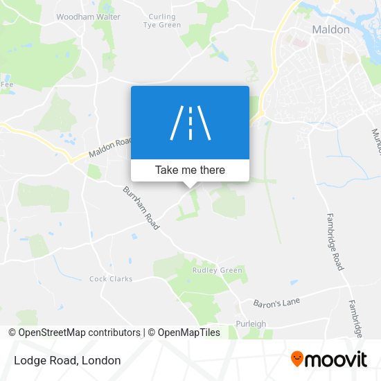 Lodge Road map