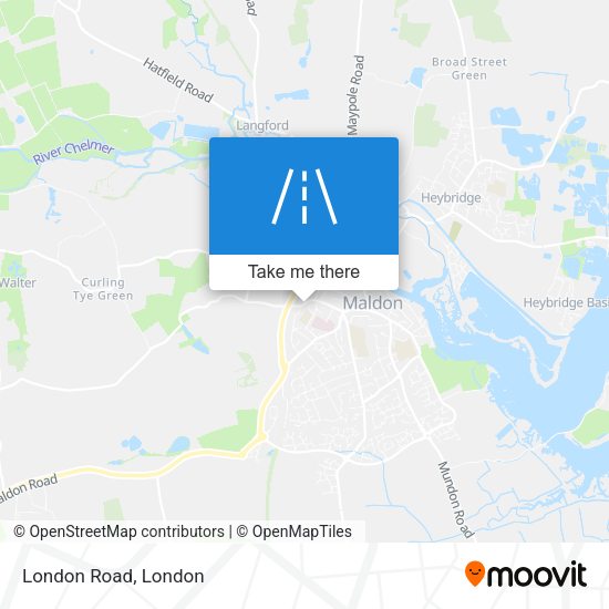 London Road map