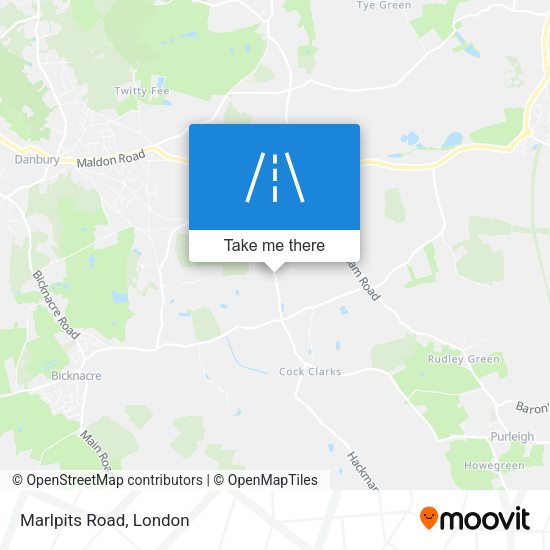 Marlpits Road map