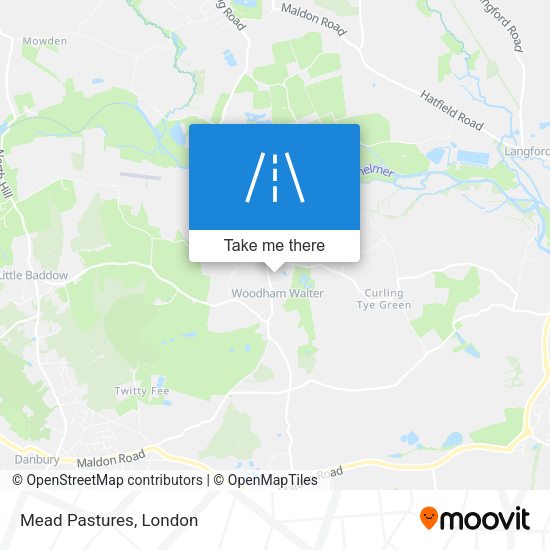 Mead Pastures map