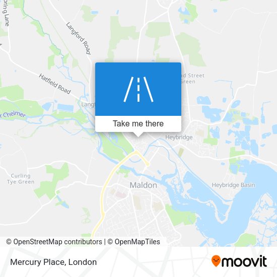 Mercury Place map