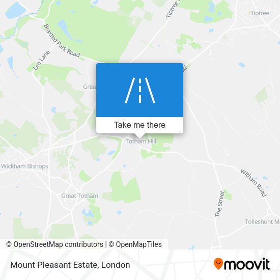 Mount Pleasant Estate map